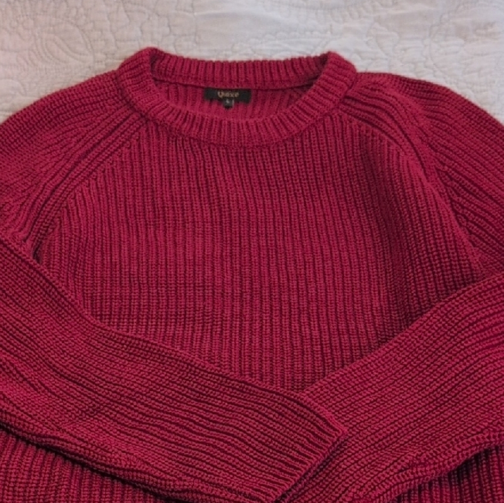 Quince Women's Berry Knit Sweater